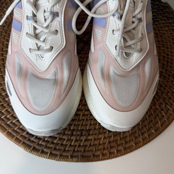 Adidas ZX 2k 2.0 Boost Men's Size 9 Casual Running Shoe White Trainer Sneaker - Picture 6 of 10